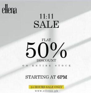 Ellena Fashion Store 11.11 Sale 2023