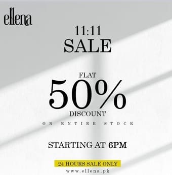 Ellena Fashion Store 11.11 Sale 2023