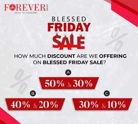 Forever Shoes Blessed Friday Sale 2023