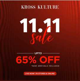 Kross Kulture 11.11 Sale 2023