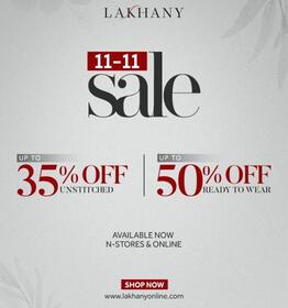 The Lakhany Clothing 11.11 Sale