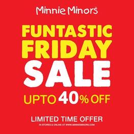 Minnie Minors kidsd clothing Funstastic Friday Sale 2023