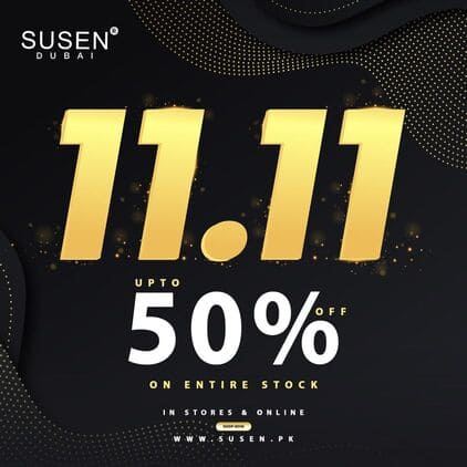 SUSEN DUBAI - Pakistan shoes and bags store 11.11 Sale