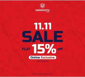 Uniworth clothing Shop 11.11 Sale 2023