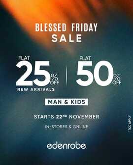 Edenrobe Blessedfriday Sale 2023