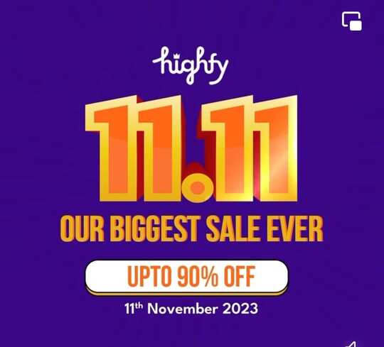 Highfy Cosmetics Store 11.11 Sale