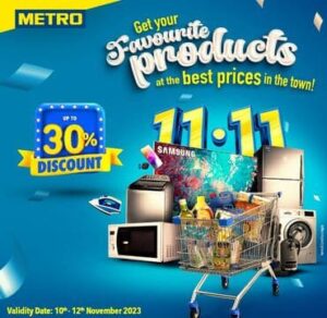 Metro Super Store 11.11 Sale 2023