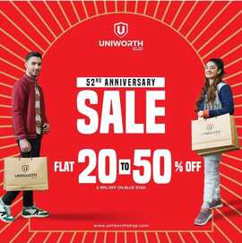 Uniworth Anniversary Special Sale 2023