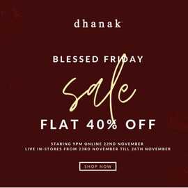 Wear Dhanak clothing Blesed Friday Sale 2023