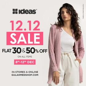 Gul Ahmed Ideas Presents 12.12 Sale