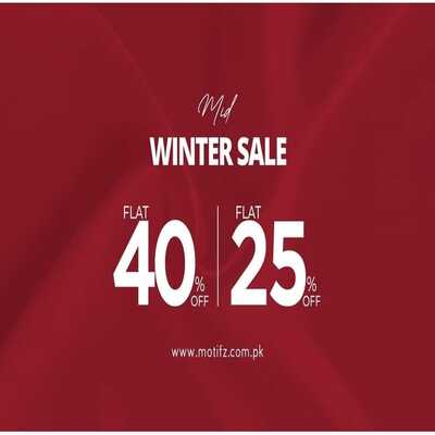 Motifz Clothing Winter Sale 2023