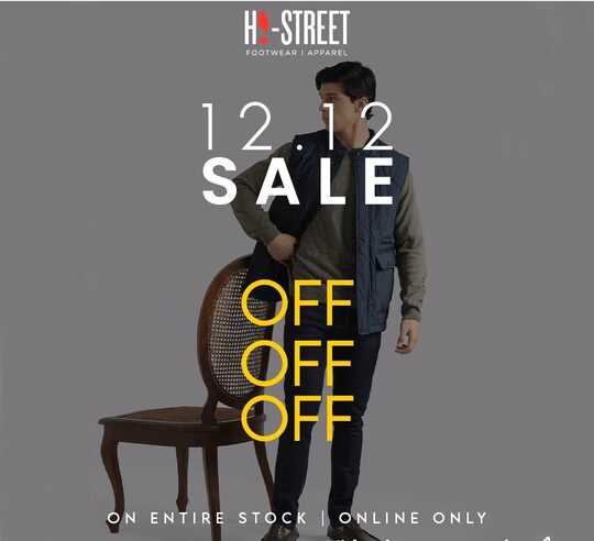 Hi Street fashion store 12.12 Sale 2023