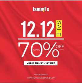 Ismails Clothing 12.12 Sale 2023