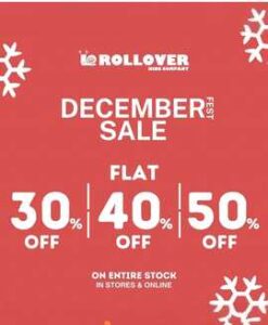 Rollover Kids clothing store December Sale 2023