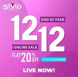 Stylo Shoes 12.12 Sale 2023