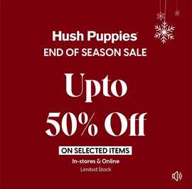 Hush Puppies End Of Season Sale