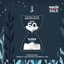 J. Junaid Jamshed Winter Sale