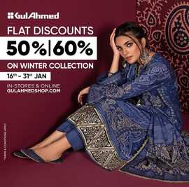 Gul Ahmed Shop Winter Sale