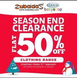 Zubaidas kids clothing Winter Sale 2024