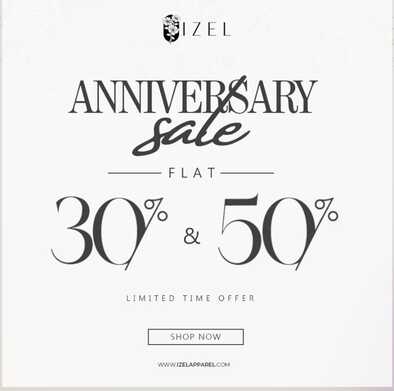 Izel Apparel Women's Clothing Anniversary Sale (1)