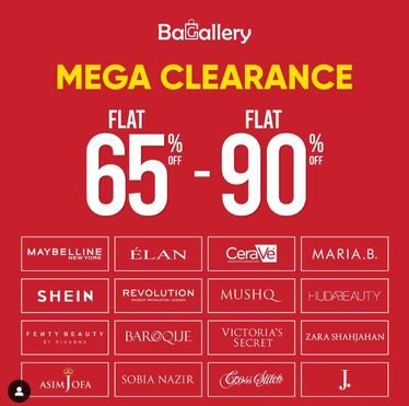 Bagallery Store Mega Clearance Sale (1)