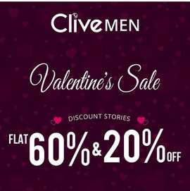Clive Men Valentines Daty Sale On Shoes Collection