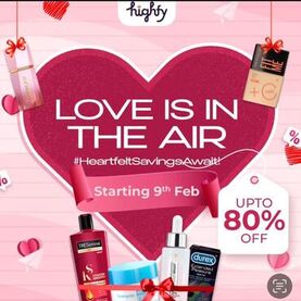 Highfy Cosmatics Store Valentine Day Sale (1)