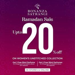 Bonanza Satrangi Ramadan Sale 2024
