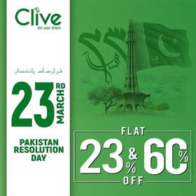 Clive Shoes Pakistan Day Sale