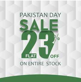 Cougar Clothing Pakistan Day Sale 2024