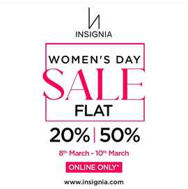 Insignia Shoes Store Women Day Sale