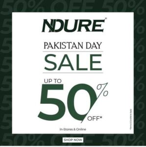 Ndure Shoes Pakistan Day Sale