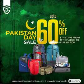 Pakistan Day Sale Dominance Travel Accessories 2024