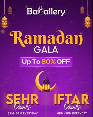 Bagallery Multi Brand Store Ramadan Sales 2024 (1)