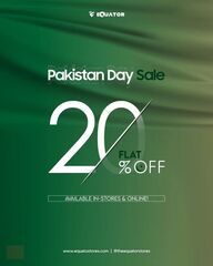 Equator Clothing Pakistan Day Sale 2024