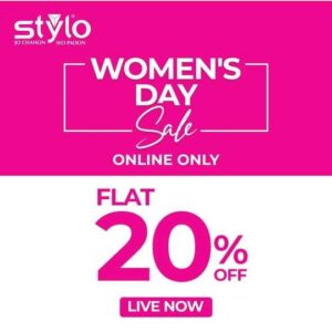 Stylo Shoes Pakistan Women Day Sale