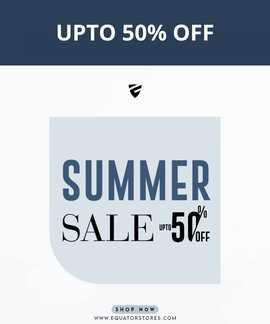 Equator Stores Summer Sale On Men Clothing