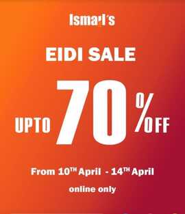 Ismails Clothing Eid Sale 2024