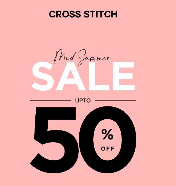 Cross Stitch Clothing Summer Sale 2024