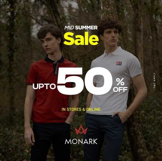 Monark Men Clothing Summer Sale 2024