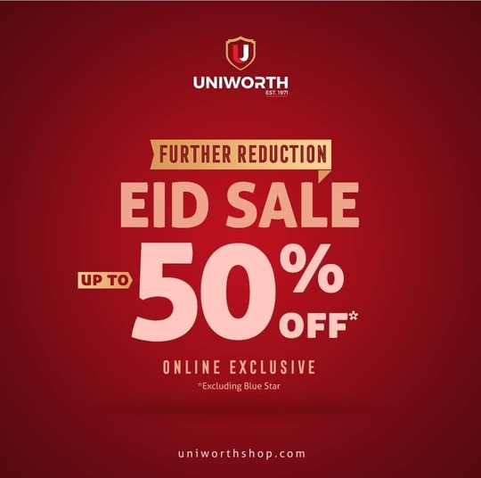 Uniworth Shop Eid Sale 2024, Sale On Men Clothing