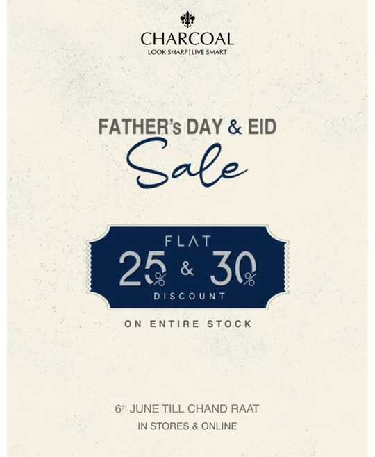 Charcol Clothing Fathers Day Sale 2024