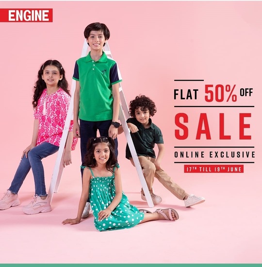 Engine Clothing Eid Sale 2024. Sale On Clothing