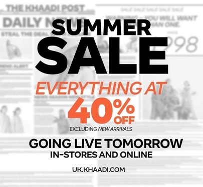 Khaadi Clothing Uk Store Summer Sale 2024