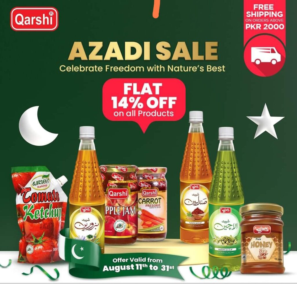 Qarshi Foods Independence Day Sale 2024