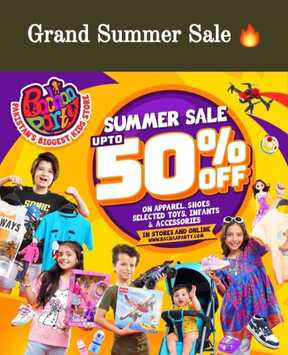 Bacha Party Kids Clothing Store Summer Sale 2024