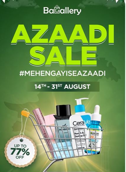 Bagallery Store Azadi Sale 2024