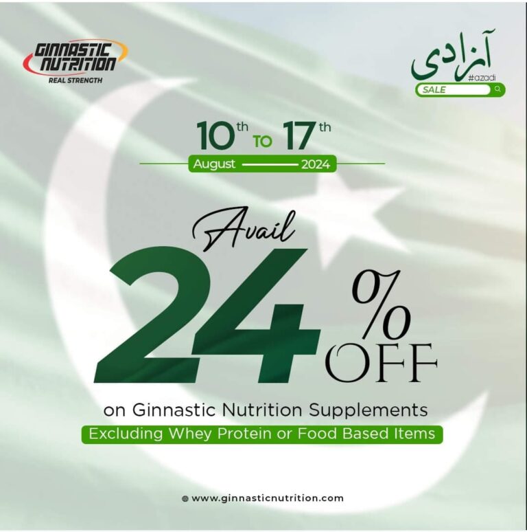 Ginnastic Nutrition Azadi Sale