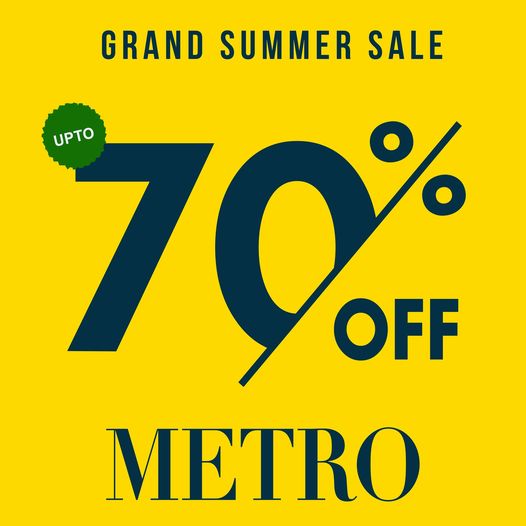 Metro Shoes Summer Sale 2024