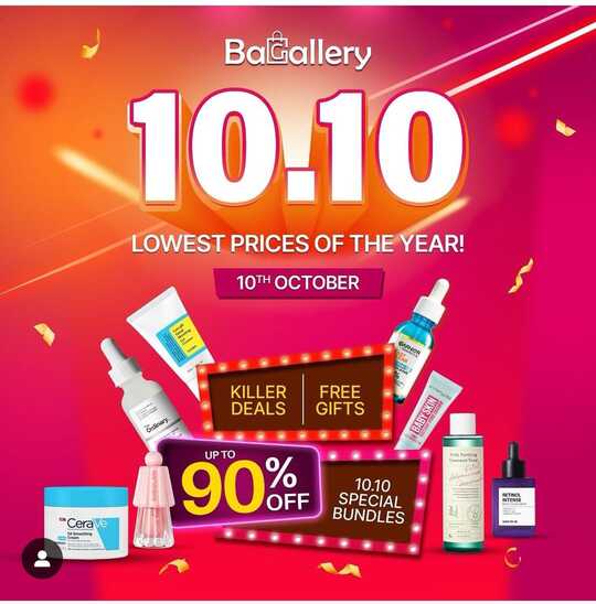 Bagallery Fashion 10.10 Sale 2024